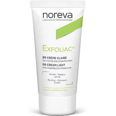 Noreva Exfoliac BB Crème - Coffret Anti-Imperfections - Publicité Noreva Exfoliac BB Crème - Coffret Anti-Imperfections - Publicité