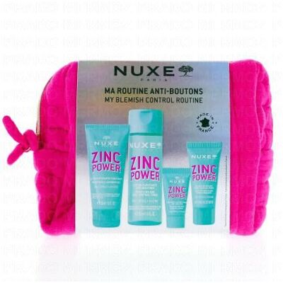 Nuxe Zinc Power - Ma Routine Anti-Boutons - Publicité Nuxe Zinc Power - Ma Routine Anti-Boutons - Publicité