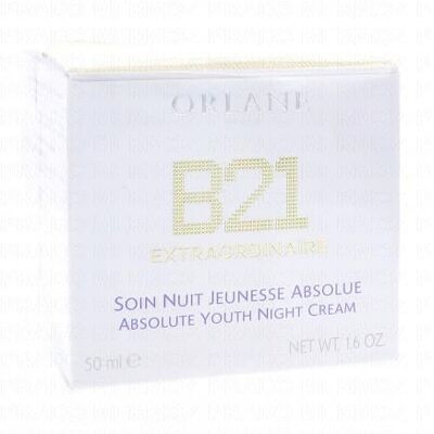 Orlane B21 Extraordinaire Crème de Nuit - Anti-Âge, Tous types de peau - Publicité Orlane B21 Extraordinaire Crème de Nuit - Anti-Âge, Tous types de peau - Publicité