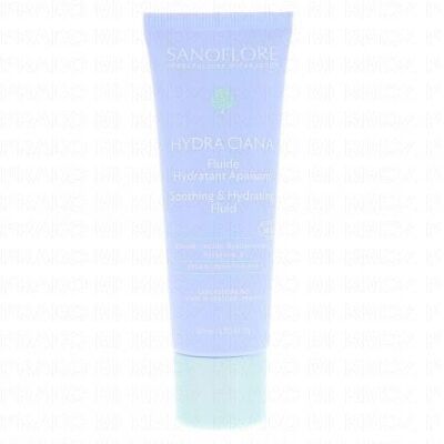 Sanoflore Hydra Ciana - Fluide Hydratant Apaisant Bio 50ml - Publicité Sanoflore Hydra Ciana - Fluide Hydratant Apaisant Bio 50ml - Publicité