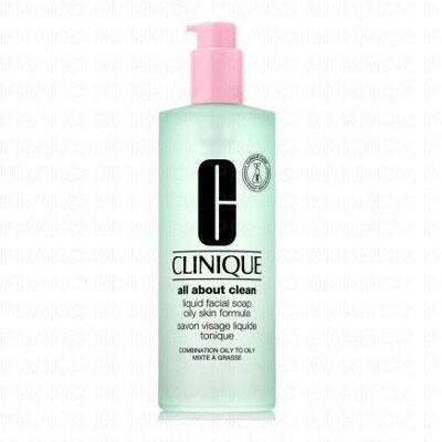 Clinique Tout Sur La Nettoyage Liquide Visage Huileux - 400ml - Publicité Clinique Tout Sur La Nettoyage Liquide Visage Huileux - 400ml - Publicité