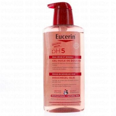 Gel douche Eucerin pH 5 - Gel douche - Publicité Gel douche Eucerin pH 5 - Gel douche - Publicité