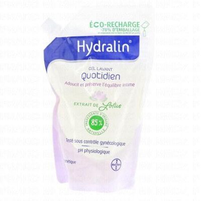 Hydralin Quotidien Gel Lavant Doux - Gel d'Hygiène Personnelle - Publicité Hydralin Quotidien Gel Lavant Doux - Gel d'Hygiène Personnelle - Publicité