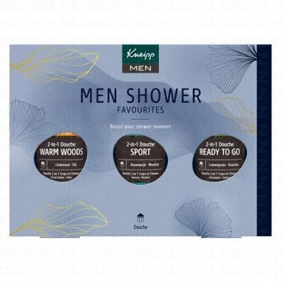 Kneipp Homme - Coffret Douche Mini - Publicité Kneipp Homme - Coffret Douche Mini - Publicité