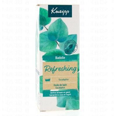 Kneipp Refreshing - Huile De Bain Eucalyptus Flacon 100ml - Publicité Kneipp Refreshing - Huile De Bain Eucalyptus Flacon 100ml - Publicité