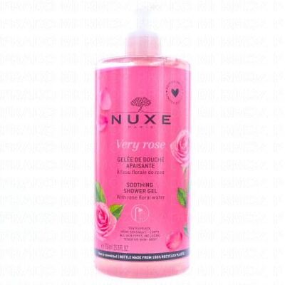 Nuxe Very Rose Gelée De Douche Apaisante 750ml - Publicité Nuxe Very Rose Gelée De Douche Apaisante 750ml - Publicité
