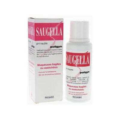 Saugella Poligyn Nettoyant Doux Flacon 250ml - Publicité Saugella Poligyn Nettoyant Doux Flacon 250ml - Publicité