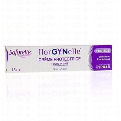 Saforelle Florgynelle - Crème Protectrice Flore Intime 15ml - Publicité Saforelle Florgynelle - Crème Protectrice Flore Intime 15ml - Publicité