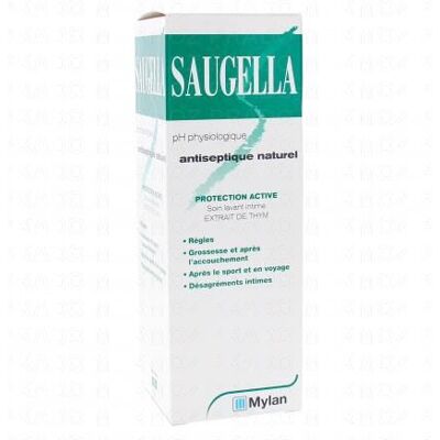 Saugella Antiseptique Naturel - Hygiène Intime & Émulsion Apaisante - Publicité Saugella Antiseptique Naturel - Hygiène Intime & Émulsion Apaisante - Publicité