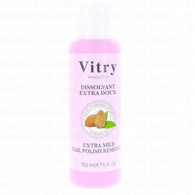 Vitry Dissolvant 150ml Extra Doux Amande - Publicité Vitry Dissolvant 150ml Extra Doux Amande - Publicité