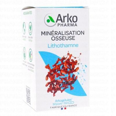 Arkopharma Lithothamne 150 Gélules - Complément alimentaire - Publicité Arkopharma Lithothamne 150 Gélules - Complément alimentaire - Publicité