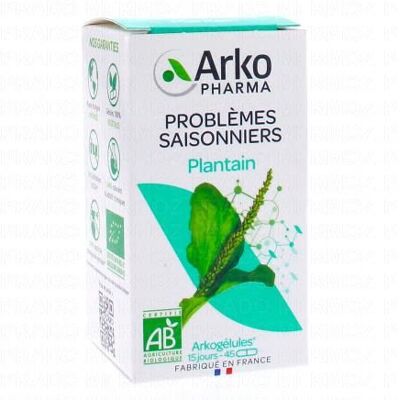 ARKOPHARMA Capsules Bio Plantain - Soutien Respiratoire - Publicité ARKOPHARMA Capsules Bio Plantain - Soutien Respiratoire - Publicité