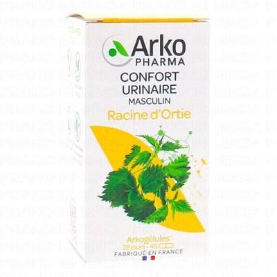 Arkopharma Arkogélules Racine d'Ortie - Capsules de racine d'ortie - Complément alimentaire - Publicité Arkopharma Arkogélules Racine d'Ortie - Capsules de racine d'ortie - Complément alimentaire - Publicité