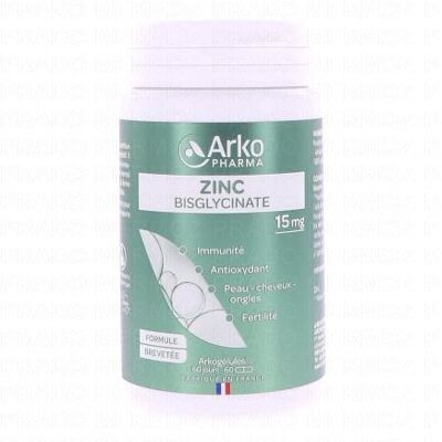 Arkopharma Arkogélules - Zinc Bisglycinate X60 Gélules - Publicité Arkopharma Arkogélules - Zinc Bisglycinate X60 Gélules - Publicité