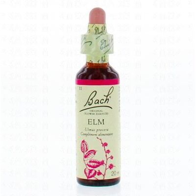 FLEURSDEBACH Fleurs De Bach Original N°11 Elm Fleur De Bach Flacon Compte-Gouttes 20ml - Publicité FLEURSDEBACH Fleurs De Bach Original N°11 Elm Fleur De Bach Flacon Compte-Gouttes 20ml - Publicité