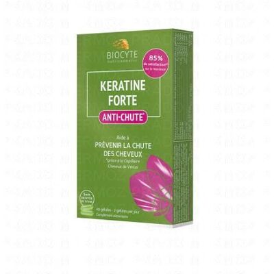 Biocyte Kératine Forte - Complément pour cheveux - Publicité Biocyte Kératine Forte - Complément pour cheveux - Publicité