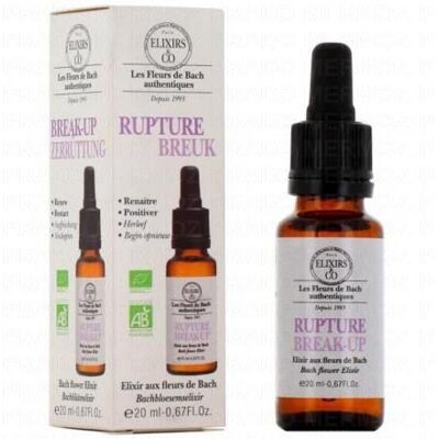 ELIXIRSCO Elixirs & Co Fleur De Bach Rupture Bio 20ml - Publicité ELIXIRSCO Elixirs & Co Fleur De Bach Rupture Bio 20ml - Publicité
