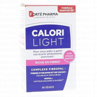 FORTEPHARMA Forte Pharma Calorilight 60 Gélules - Publicité FORTEPHARMA Forte Pharma Calorilight 60 Gélules - Publicité