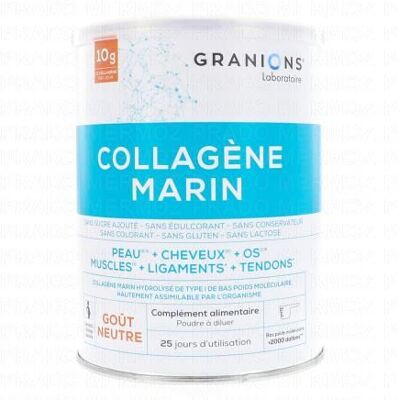 Collagène Marin Granions Neutre - Complément alimentaire - Publicité Collagène Marin Granions Neutre - Complément alimentaire - Publicité