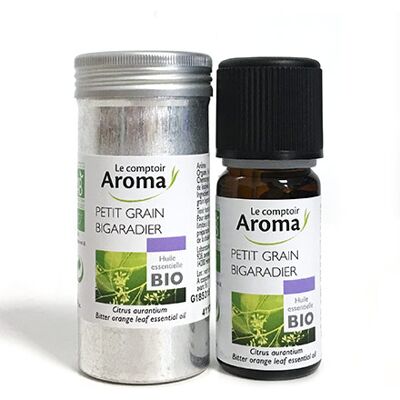 LECOMPTOIRAROMA Le Comptoir Aroma Huile Essentielle Bio Petit Grain Bigaradier Flacon 10ml - Publicité LECOMPTOIRAROMA Le Comptoir Aroma Huile Essentielle Bio Petit Grain Bigaradier Flacon 10ml - Publicité