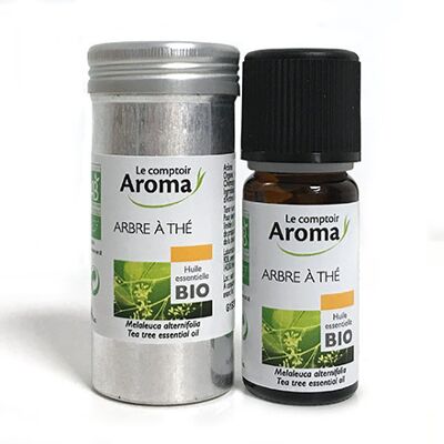 LECOMPTOIRAROMA Le Comptoiraroma Huile Essentielle D'Arbre À Thé Bio Flacon 10ml - Publicité LECOMPTOIRAROMA Le Comptoiraroma Huile Essentielle D'Arbre À Thé Bio Flacon 10ml - Publicité