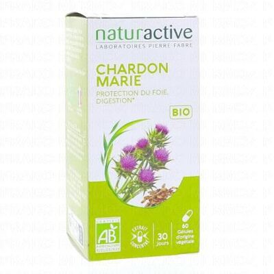 Naturactive Chardon-Marie Bio 60 Gélules - Compléments alimentaires - Publicité Naturactive Chardon-Marie Bio 60 Gélules - Compléments alimentaires - Publicité