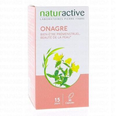 Naturactive Elusanes Onagre 30 Capsules - Publicité Naturactive Elusanes Onagre 30 Capsules - Publicité