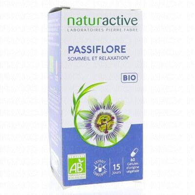 Naturactive Passiflore Bio 60 Gélules - Complément alimentaire - Publicité Naturactive Passiflore Bio 60 Gélules - Complément alimentaire - Publicité