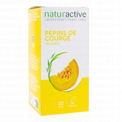 Naturactive Huile de Pépins de Courge 60 Capsules - Complément alimentaire - Publicité Naturactive Huile de Pépins de Courge 60 Capsules - Complément alimentaire - Publicité