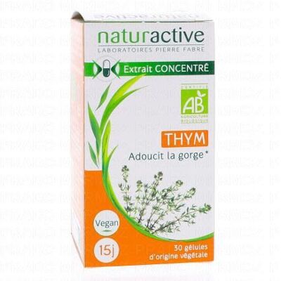 Naturactive Elusanes Thym 30 Gélules 30 Gélules - Publicité Naturactive Elusanes Thym 30 Gélules 30 Gélules - Publicité