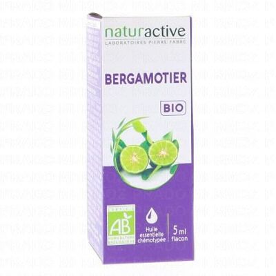 Huile Essentielle Bio de Bergamote - 5ml - Publicité Huile Essentielle Bio de Bergamote - 5ml - Publicité
