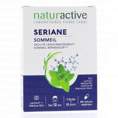 Naturactive Seriane - Sommeil X30 Gélules - Publicité Naturactive Seriane - Sommeil X30 Gélules - Publicité