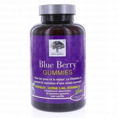 New Nordic Gummies Myrtille - Soutien aux Yeux - 60 pcs - Publicité New Nordic Gummies Myrtille - Soutien aux Yeux - 60 pcs - Publicité