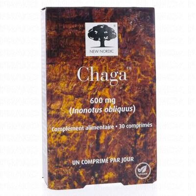 NEWNORDIC New Nordic Chaga 30 Comprimés - Publicité NEWNORDIC New Nordic Chaga 30 Comprimés - Publicité