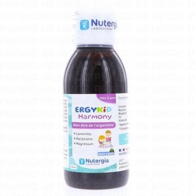 Nutergia Ergydkid Harmony - 150ml - Complément pour enfants - Publicité Nutergia Ergydkid Harmony - 150ml - Complément pour enfants - Publicité
