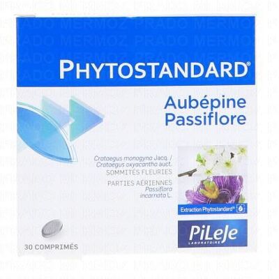 Complément Alimentaire PILEJE Phytostandard Aubépine et Passiflore (30 comprimés) - Publicité Complément Alimentaire PILEJE Phytostandard Aubépine et Passiflore (30 comprimés) - Publicité