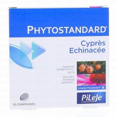 Complément Pileje Cyprès-Echinacée - 30 Comprimés - Publicité Complément Pileje Cyprès-Echinacée - 30 Comprimés - Publicité