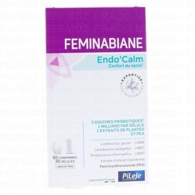 PILEJE Endo'Calm Feminabiane - Confort menstruel - Publicité PILEJE Endo'Calm Feminabiane - Confort menstruel - Publicité
