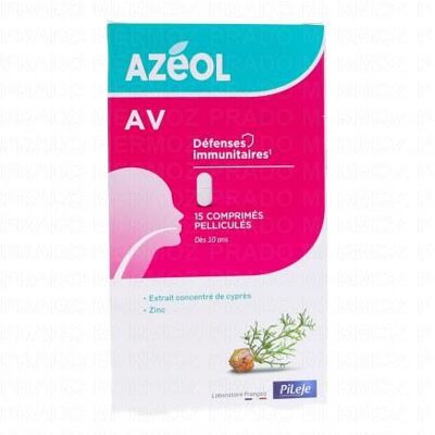PiLeJe Azéol AV - Cyprès & Zinc Complément Alimentaire - Publicité PiLeJe Azéol AV - Cyprès & Zinc Complément Alimentaire - Publicité