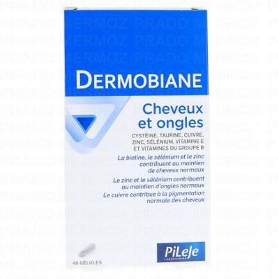 PiLeJe Dermobiane Cheveux et Ongles - Complément alimentaire - Publicité PiLeJe Dermobiane Cheveux et Ongles - Complément alimentaire - Publicité