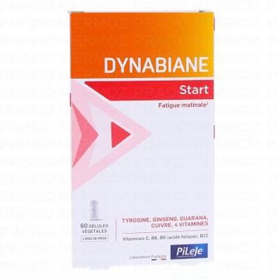 Pileje Dynabiane Start - Boost d'Énergie 60 Capsules - Publicité Pileje Dynabiane Start - Boost d'Énergie 60 Capsules - Publicité