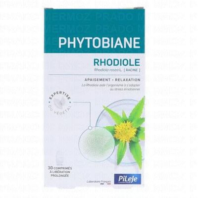 Pileje Phytobiane Rhodiole 30 Comprimés - Publicité Pileje Phytobiane Rhodiole 30 Comprimés - Publicité