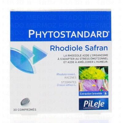 PiLeJe Rhodiola Safran 30 Comprimés - Soutien au Stress - Publicité PiLeJe Rhodiola Safran 30 Comprimés - Soutien au Stress - Publicité