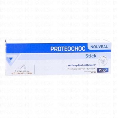 Pileje Proteochoc - Antioxydant Cellulaire X6 Sticks - Publicité Pileje Proteochoc - Antioxydant Cellulaire X6 Sticks - Publicité