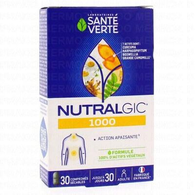 SANTE VERTE Nutralgic Extraits de plantes de curcuma - Complément alimentaire - Publicité SANTE VERTE Nutralgic Extraits de plantes de curcuma - Complément alimentaire - Publicité