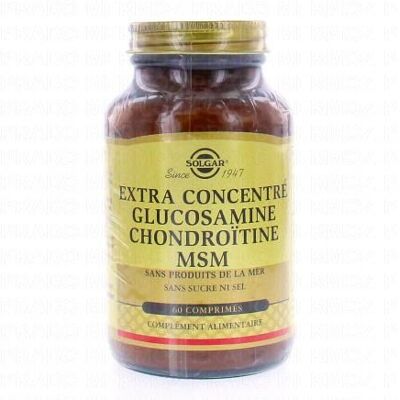 Solgar Glucosamine Chondroïtine MSM - Articulations - Complément Alimentaire - Publicité Solgar Glucosamine Chondroïtine MSM - Articulations - Complément Alimentaire - Publicité