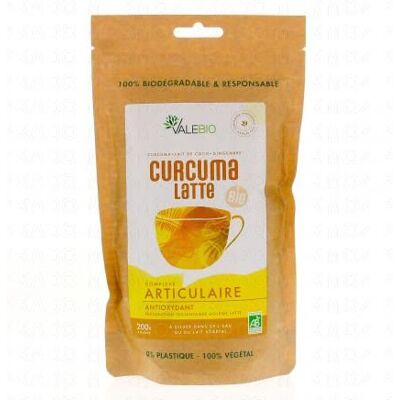 Valebio Curcuma Latte En Poudre 200g - Publicité Valebio Curcuma Latte En Poudre 200g - Publicité