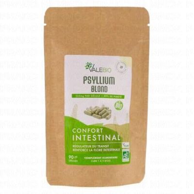 Valebio Psyllium Blond X90 Gélules - Publicité Valebio Psyllium Blond X90 Gélules - Publicité