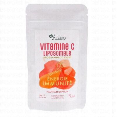 Valebio Vitamine C Liposomale 300 mg - Soutient l'immunité - Publicité Valebio Vitamine C Liposomale 300 mg - Soutient l'immunité - Publicité