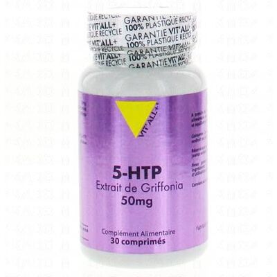 Vit'all+ 5-HTP Extrait de Griffonia - Stress & Sommeil - Publicité Vit'all+ 5-HTP Extrait de Griffonia - Stress & Sommeil - Publicité
